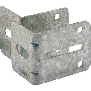 Prime-Line 2-3/16 in. W X 2-1/4 & 2-3/4 in. L Steel Bracket
