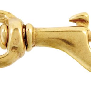Campbell 5/8 in. D X 3-1/8 in. L Polished Bronze Bolt Snap 70 lb