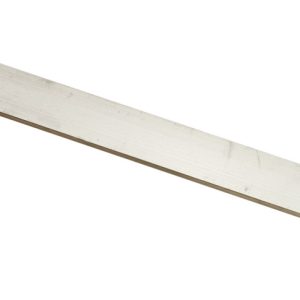 Boltmaster 0.25 in. X 1 in. W X 8 ft. L Weldable Aluminum Flat Bar 1 pk