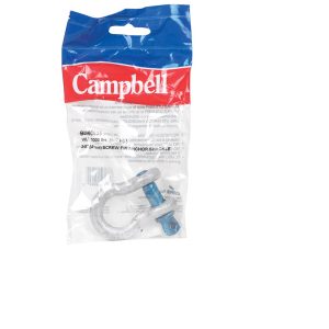 Campbell Galvanized Forged Carbon Steel Anchor Shackle 2000 lb