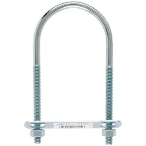 Hampton 0.31 in. X 2-1/2 in. W X 5-1/4 in. L Coarse Zinc-Plated Steel U-Bolt