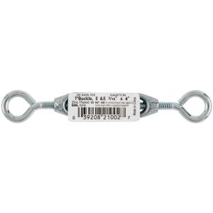 Hampton Zinc-Plated Aluminum/Steel Turnbuckle 70 lb