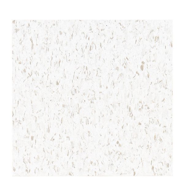 Armstrong 12 in. W X 12 in. L Standard Excelon Imperial Texture Cool White Vinyl Floor Tile 45 sq ft