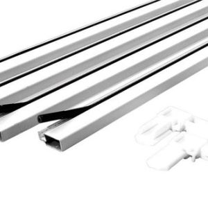 Prime-Line White Aluminum 5/16 in. W X 36 in. L Screen Frame Kit 1 pk
