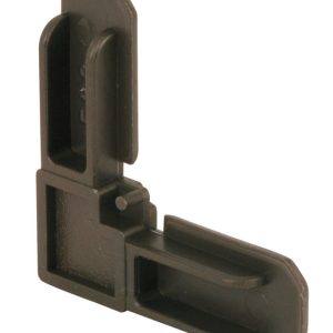 Prime-Line Bronze Plastic 5/16 in. W X 3/4 in. L Screen Frame Corner 1 pk