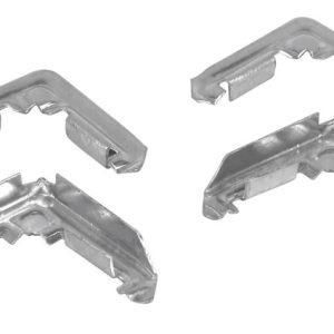 Prime-Line Mill Metal 7/16 in. W X 3/4 in. L Screen Frame Corner 1 pk
