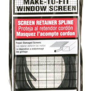 Prime-Line 0.12 in. D X 300 in. L Screen Spline