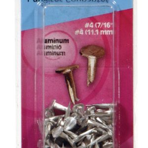 Hillman No. 3 X 3/8 in. L Silver Aluminum Cut Tacks 0.5 pk