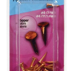 Hillman No. 6 X 1/2 in. L Copper Cut Tacks 0.5 pk
