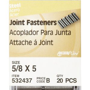 Hillman 5/8 in. Joint Galvanized Steel Joint Fastener Joint Head