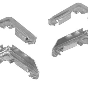 Prime-Line Mill Metal 5/16 in. W X 3/4 in. L Screen Frame Corner 1 pk