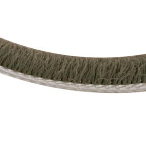 Prime-Line Gray Vinyl Pile Weatherstrip For Storm Doors and Storm Windows 100 ft. L X 0.19 in.