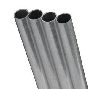 K&S 1/16 in. D X 1 ft. L Round Aluminum Tube
