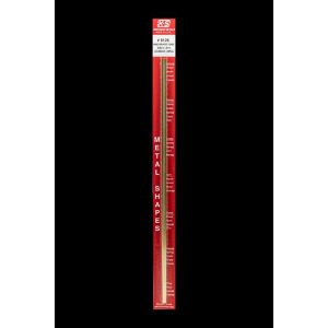 K&S 3/32 in. D X 1 in. L Round Brass Tube 3 pk