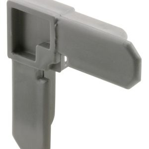 Prime-Line Gray Plastic 3/8 in. W X 3/4 in. L Screen Frame Corner 1 pk