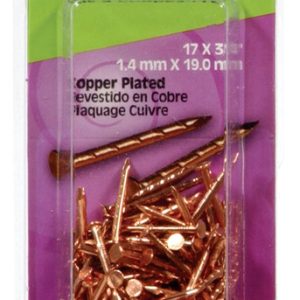 Hillman 3/4 in. Weatherstrip Copper Copper Nail Flat Head
