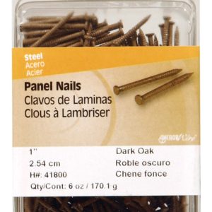 Hillman 1 in. Panel Steel Nail Flat Head