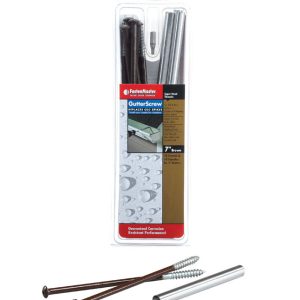 FastenMaster No. 7 X 7 in. L Square Round Head Gutter Screws 10 lb 10 pk
