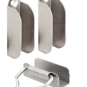 Prime-Line Mill Aluminum 7/16 in. W X 7/16 in. L Window Frame Fasteners 1 pk