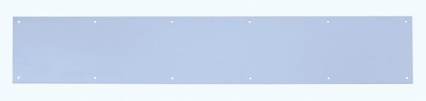 Tell 6 in. H X 34 in. L Satin Aluminum Kickplate