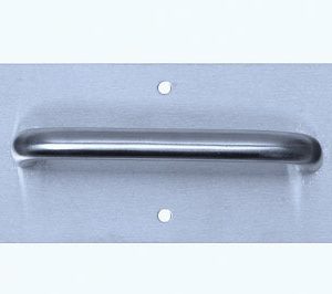 Tell 15 in. L Satin Stainless Steel Silver Stainless Steel Pull Plate