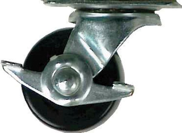 Shepherd Hardware 2 in. D Swivel Hard Rubber Caster 125 lb 1 pk