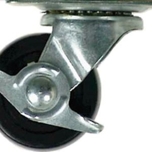 Shepherd Hardware 3 in. D Swivel Hard Rubber Caster 210 lb 1 pk