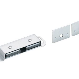 Amerock 3.5 in. W X 1 in. D Aluminum Magnetic Catch