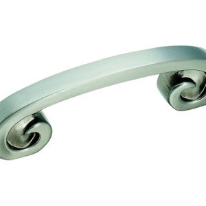 Amerock Swirl'Z Sprial Pull Cabinet Pull 3 in. Satin Nickel 1 pk