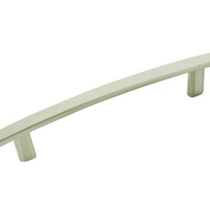 Amerock Cyprus Contemporary Arch Cabinet Pull 5-1/16 in. Satin Nickel 1 pk