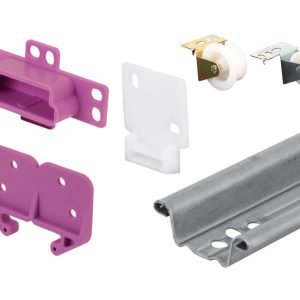 Prime-Line 22 in. L Plastic Center Guide Drawer Guide Roller Assembly 1 pk