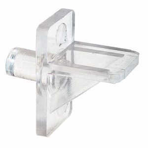 Prime-Line Clear Plastic Shelf Shelf Support Peg 1/4 inch Ga. 0.5 in. L 5 lb