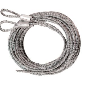 Prime-Line 5.75 in. W X 12 in. L X 3/32 in. D Carbon Steel Extension Cables