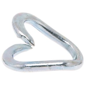 Campbell Zinc-Plated Low Carbon Steel Repair Lap Link 700 lb 1-1/2 in. L