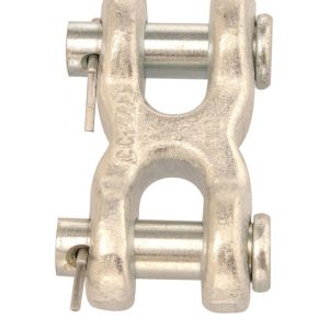 Campbell Zinc-Plated Forged Steel Double Clevis 3900 lb 2-1/2 in. L