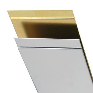 K&S 12 in. 1 in. Stainless Steel Strip