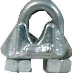 Campbell Electrogalvanized Malleable Iron Wire Rope Clip 1-1/16 in. L