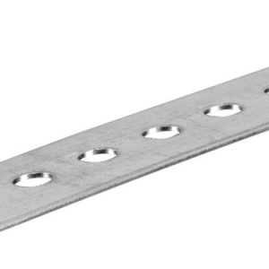 Boltmaster 0.07 in. X 1.38 in. W X 60 in. L Steel Slotted Flat Bar
