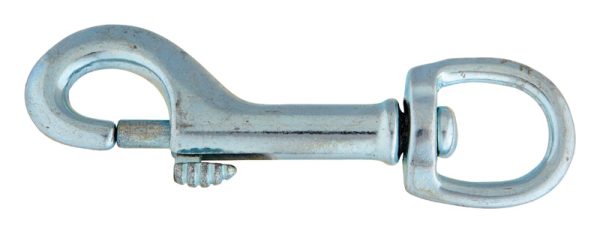 Campbell 5/8 in. D X 4 in. L Zinc-Plated Iron Bolt Snap 110 lb