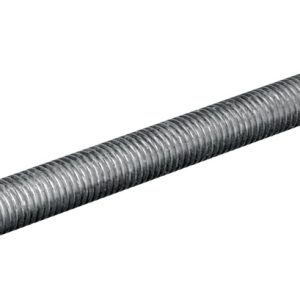 SteelWorks 1/4 in. D X 36 in. L Zinc-Plated Steel Threaded Rod
