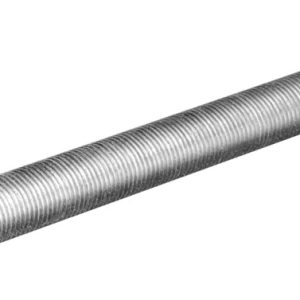 SteelWorks 36 in. L Zinc-Plated Steel Threaded Rod