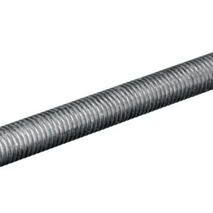 SteelWorks 1/2 in. D X 36 in. L Zinc-Plated Steel Threaded Rod