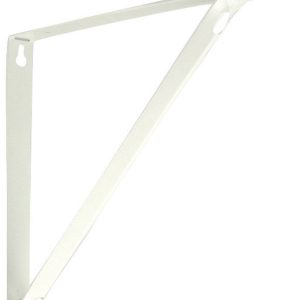 Knape & Vogt Closet Pro White Steel Bracket N/A Ga. 10.25 in. L 250 lb