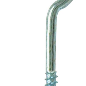 Hampton Small Zinc-Plated Silver Steel 2-1/2 in. L Ceiling Hook 45 lb 1 pk