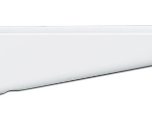 Knape & Vogt White Steel Bracket 16 Ga. 10-1/2 in. L 225 lb