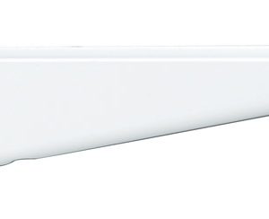 Knape & Vogt White Steel Bracket 16 Ga. 12-1/2 in. L 225 lb