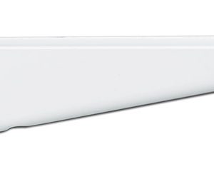 Knape & Vogt White Steel Bracket 16 Ga. 14-1/2 in. L 450 lb