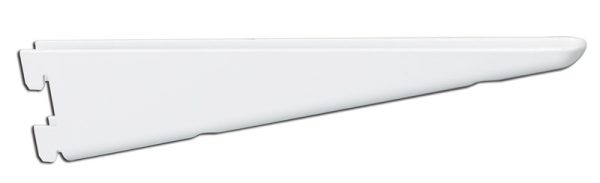 Knape & Vogt White Steel Bracket 16 Ga. 14-1/2 in. L 450 lb