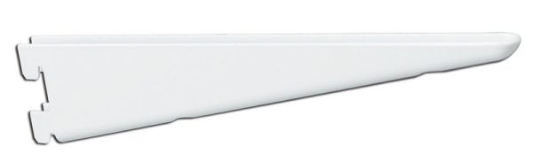 Knape & Vogt White Steel Bracket 16 Ga. 18-1/2 in. L 225 lb