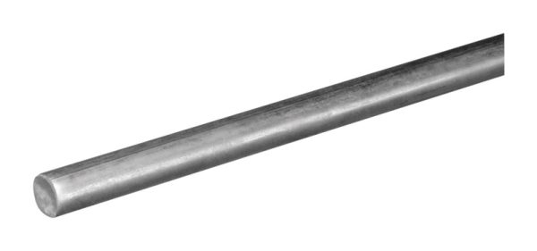 Boltmaster 7/16 in. D X 36 in. L Zinc-Plated Steel Unthreaded Rod